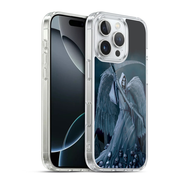 Vincent Hie Skulls Death On A Hold Soft Gel Case for Apple iPhone 16 Pro & MagSafe