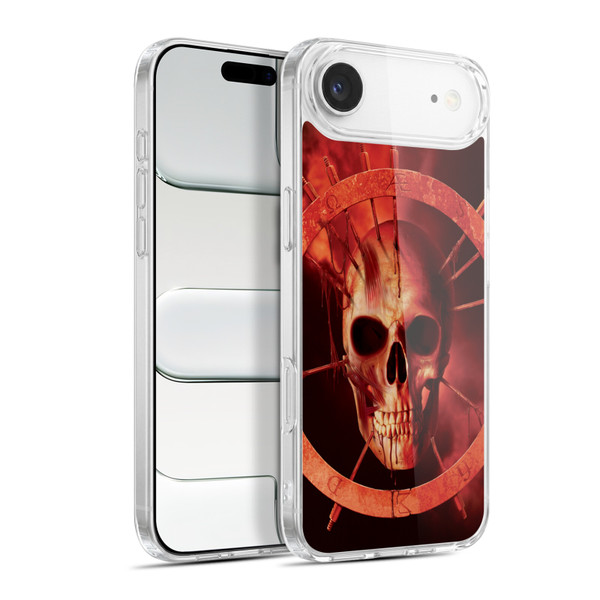 Vincent Hie Skulls Bloodring Soft Gel Case for Apple iPhone 17 Air