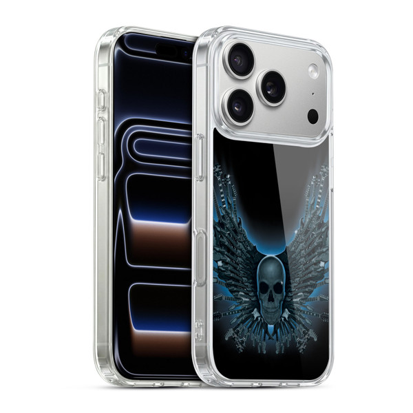 Vincent Hie Skulls Strings Soft Gel Case for Apple iPhone 17 Pro