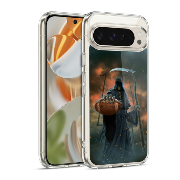 Vincent Hie Skulls Come And Get It Soft Gel Case for Google Pixel 9 / Pixel 9 Pro