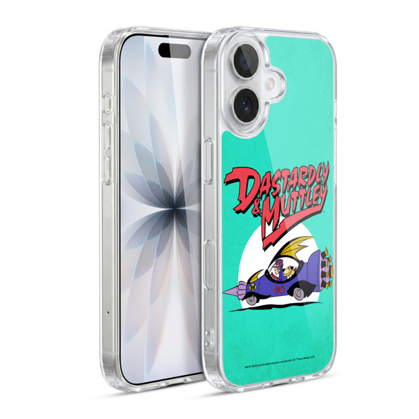 Wacky Races Classic Automobile Soft Gel Case for Apple iPhone 17
