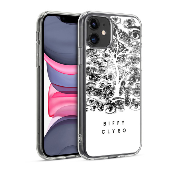 Biffy Clyro Graphics Eyes Soft Gel Case for Apple iPhone 11