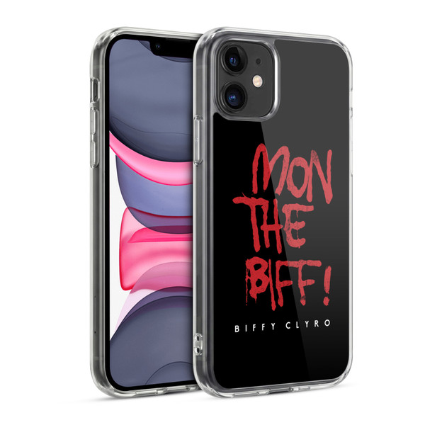 Biffy Clyro Graphics Mon The Biff Soft Gel Case for Apple iPhone 11