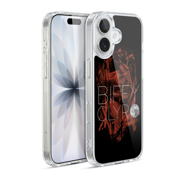 Biffy Clyro Graphics Red Soft Gel Case for Apple iPhone 17