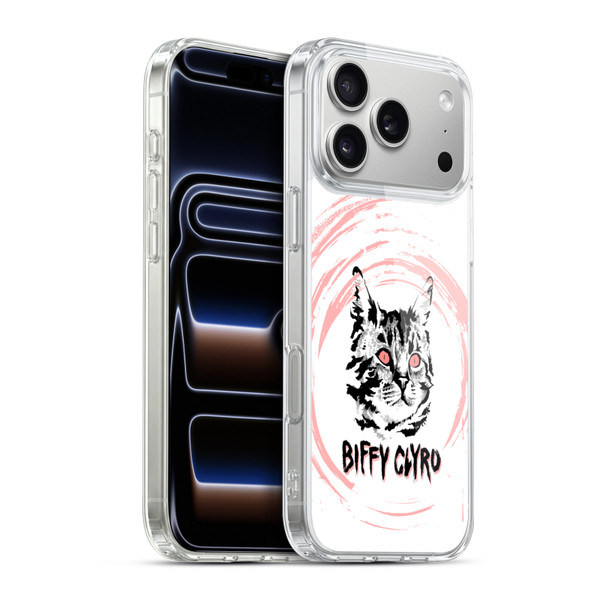 Biffy Clyro Graphics Cat Soft Gel Case for Apple iPhone 17 Pro Max