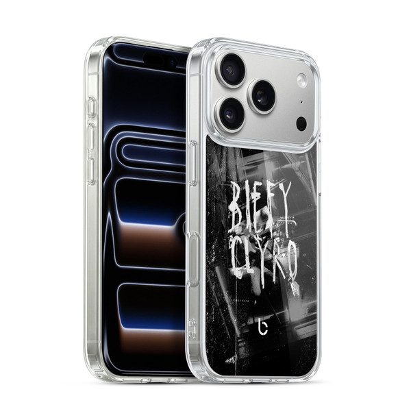 Biffy Clyro Graphics Black White Soft Gel Case for Apple iPhone 17 Pro