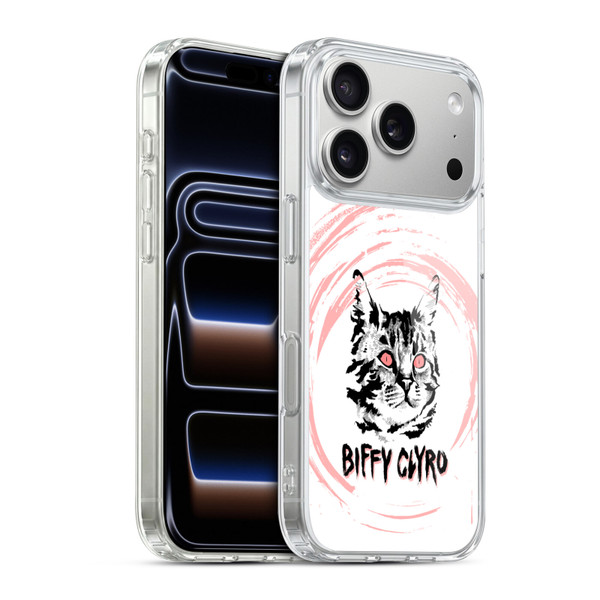 Biffy Clyro Graphics Cat Soft Gel Case for Apple iPhone 17 Pro