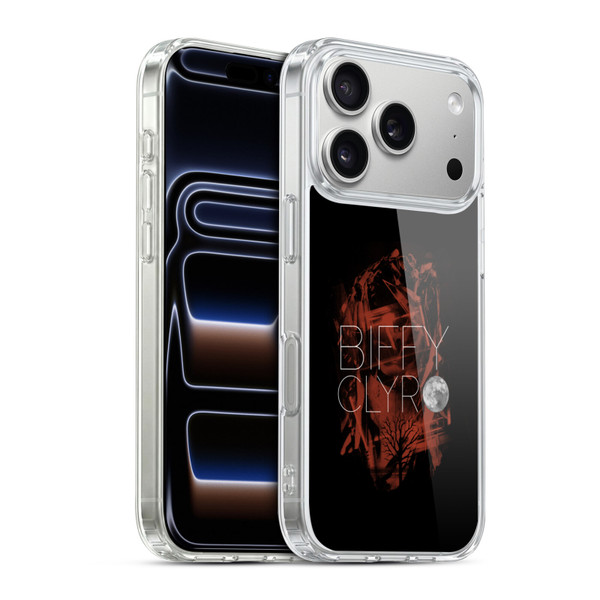 Biffy Clyro Graphics Red Soft Gel Case for Apple iPhone 17 Pro