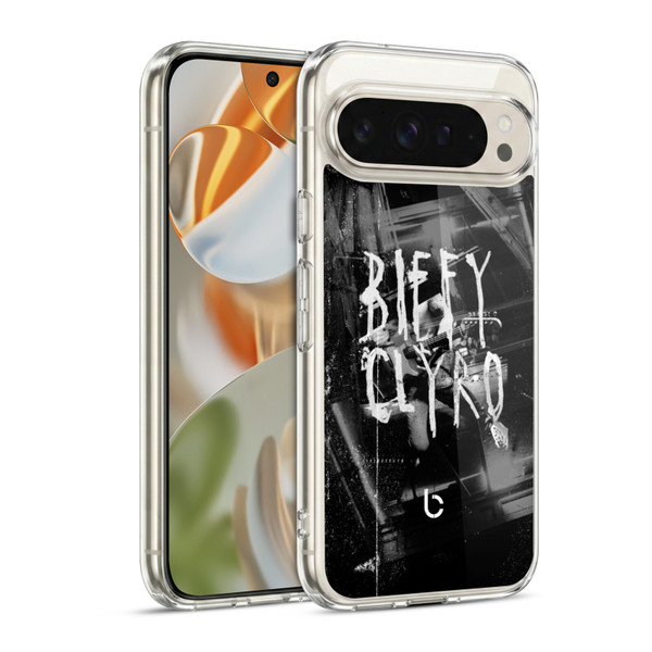 Biffy Clyro Graphics Black White Soft Gel Case for Google Pixel 9 / Pixel 9 Pro