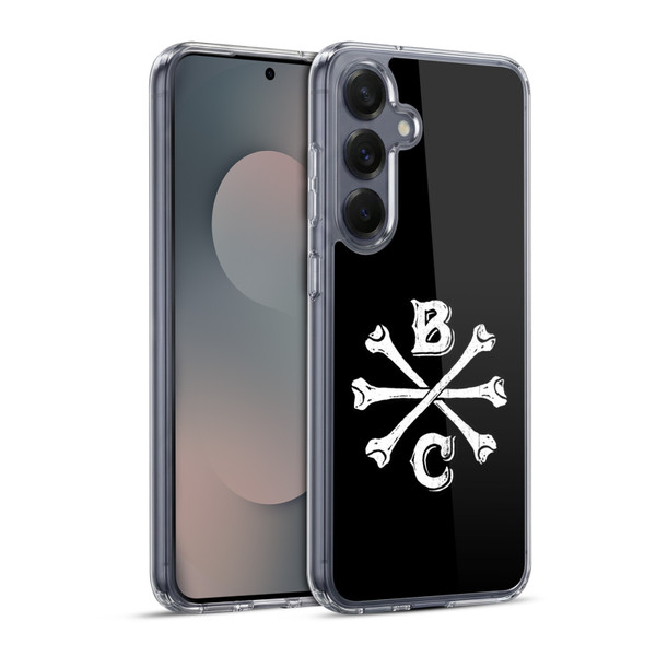 Biffy Clyro Graphics Bones Logo Soft Gel Case for Samsung Galaxy S25+ & MagSafe