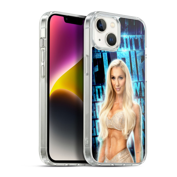 WWE Charlotte Flair Bow Down Soft Gel Case for Apple iPhone 14 Plus & MagSafe