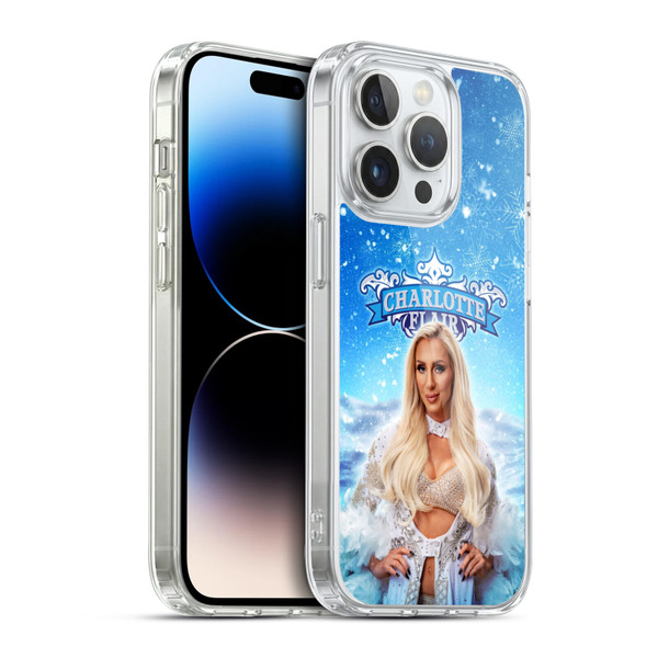 WWE Charlotte Flair The Queen Soft Gel Case for Apple iPhone 14 Pro & MagSafe