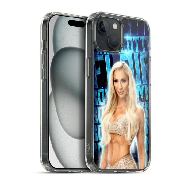 WWE Charlotte Flair Bow Down Soft Gel Case for Apple iPhone 15 Plus & MagSafe