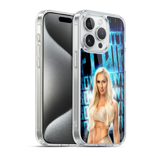 WWE Charlotte Flair Bow Down Soft Gel Case for Apple iPhone 15 Pro & MagSafe