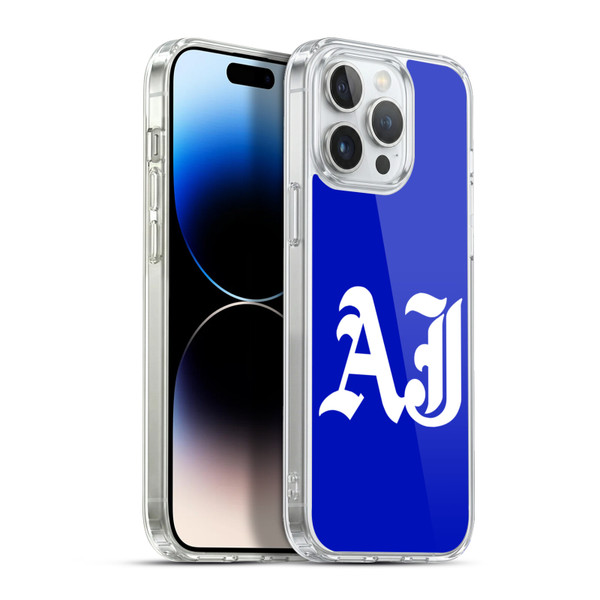 WWE Aj Styles Initials Soft Gel Case for Apple iPhone 13 Pro Max & MagSafe