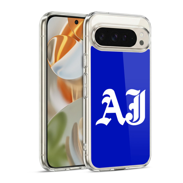 WWE Aj Styles Initials Soft Gel Case for Google Pixel 9 / Pixel 9 Pro