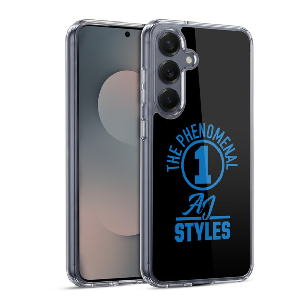 WWE Aj Styles The Phenomenal One Soft Gel Case for Samsung Galaxy S25 & MagSafe