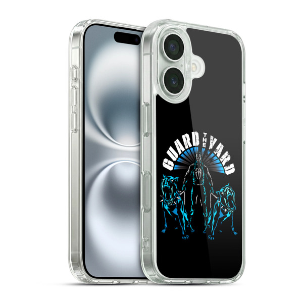WWE 2017 Roman Reigns Guard The Yard Soft Gel Case for Apple iPhone 16 & MagSafe