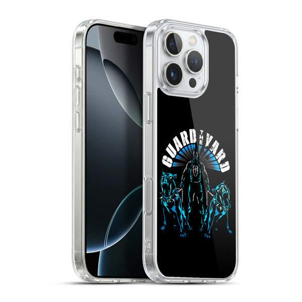 WWE 2017 Roman Reigns Guard The Yard Soft Gel Case for Apple iPhone 16 Pro Max & MagSafe
