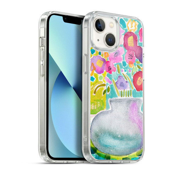 Wyanne Nature Flowers From A Friend Soft Gel Case for Apple iPhone 13