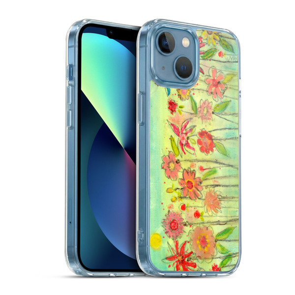 Wyanne Nature Sun Garden Soft Gel Case for Apple iPhone 13 Mini & MagSafe