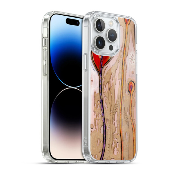 Wyanne Nature December Flowers Soft Gel Case for Apple iPhone 14 Pro Max & MagSafe