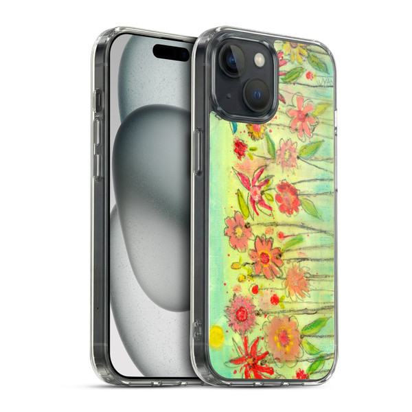 Wyanne Nature Sun Garden Soft Gel Case for Apple iPhone 15 & MagSafe