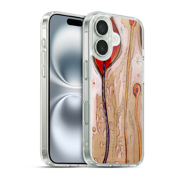 Wyanne Nature December Flowers Soft Gel Case for Apple iPhone 16 & MagSafe