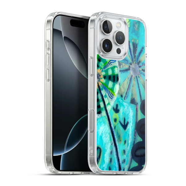 Wyanne Nature Retro Flowers Soft Gel Case for Apple iPhone 16 Pro Max & MagSafe