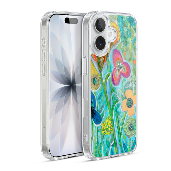Wyanne Nature Garden Wildflowers Soft Gel Case for Apple iPhone 17