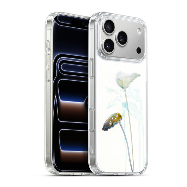 Wyanne Nature Green Botanical Watercolour Soft Gel Case for Apple iPhone 17 Pro Max