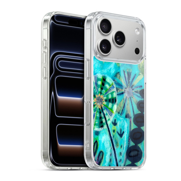 Wyanne Nature Retro Flowers Soft Gel Case for Apple iPhone 17 Pro