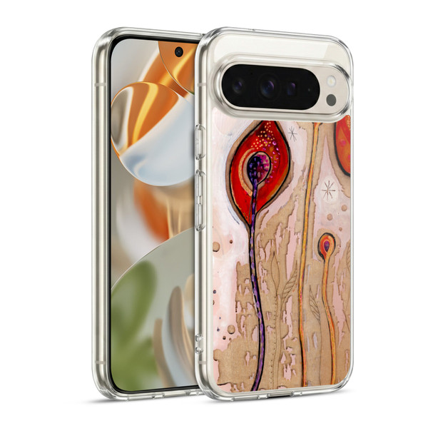 Wyanne Nature December Flowers Soft Gel Case for Google Pixel 9 / Pixel 9 Pro