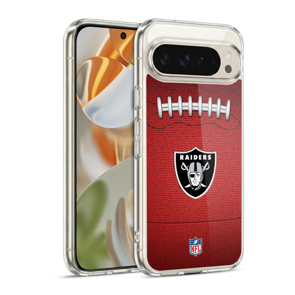 NFL Las Vegas Raiders Graphics Football Soft Gel Case for Google Pixel 9 / Pixel 9 Pro