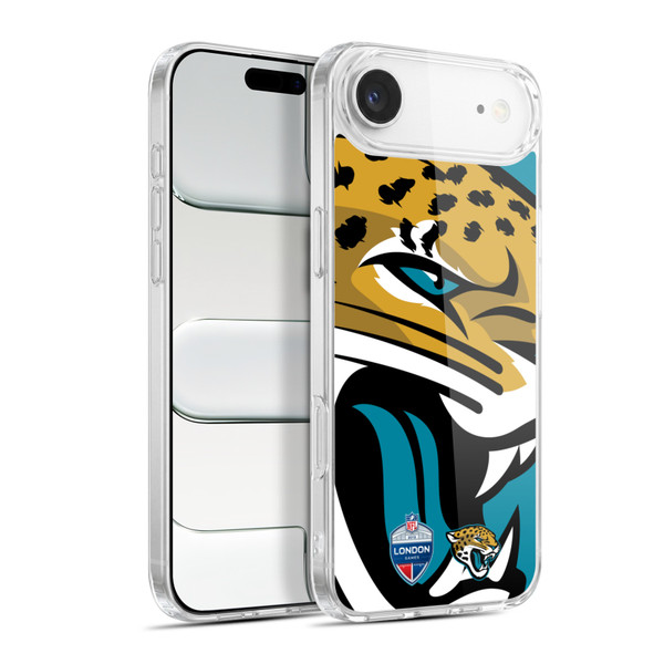 NFL 2019 London Games Oversized Jaguars Soft Gel Case for Apple iPhone 17 Air