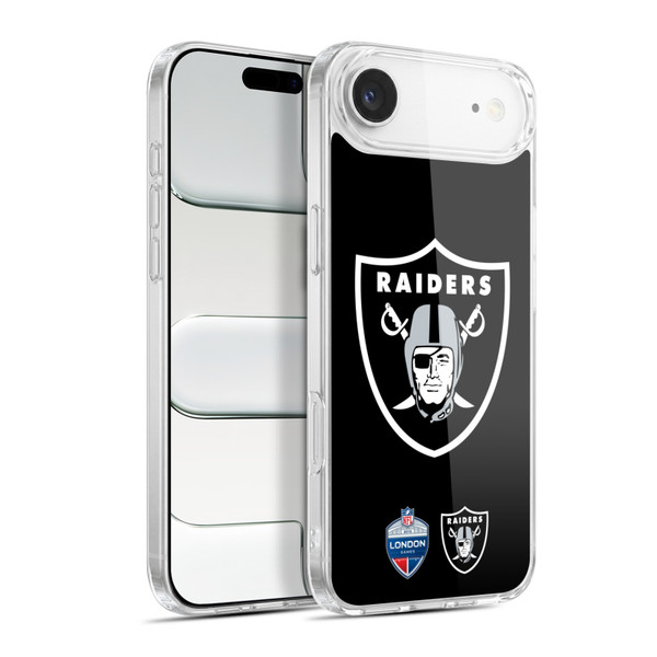 NFL 2019 London Games Oversized Raiders Soft Gel Case for Apple iPhone 17 Air