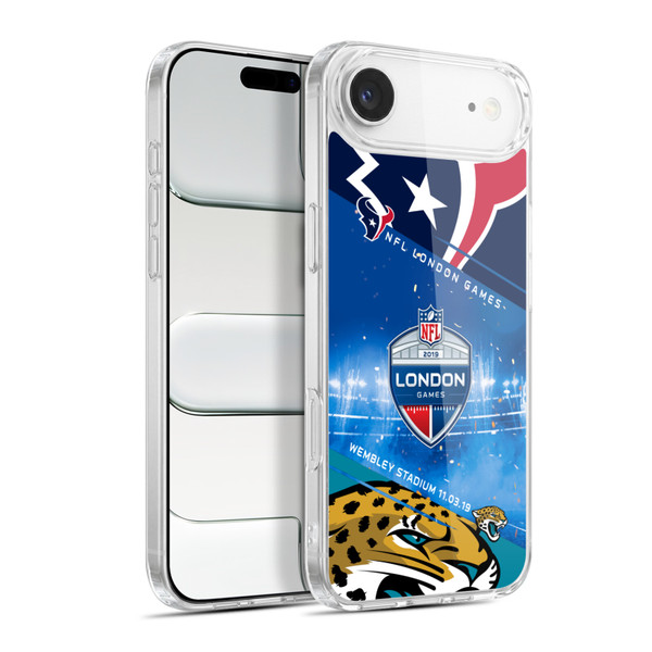 NFL 2019 London Games Texans VS. Jaguars Soft Gel Case for Apple iPhone 17 Air