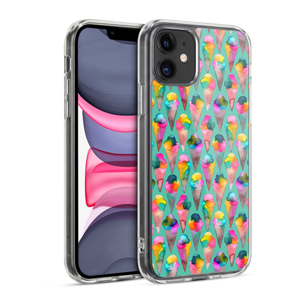 Ninola Patterns Yummy Ice Cream Soft Gel Case for Apple iPhone 11