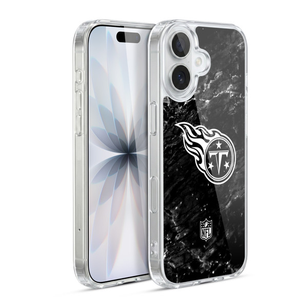NFL Tennessee Titans Artwork Marble Soft Gel Case for Apple iPhone 17