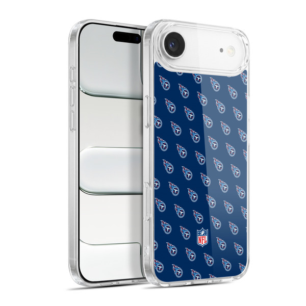 NFL Tennessee Titans Artwork Patterns Soft Gel Case for Apple iPhone 17 Air