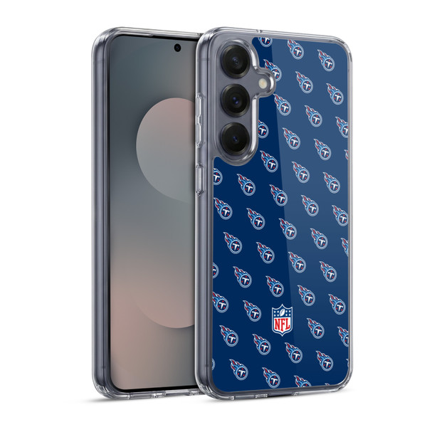 NFL Tennessee Titans Artwork Patterns Soft Gel Case for Samsung Galaxy S25 & MagSafe