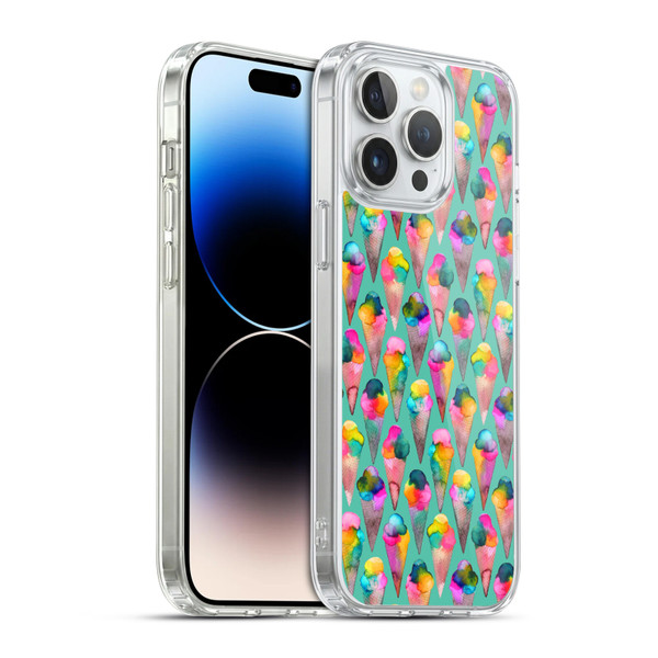 Ninola Patterns Yummy Ice Cream Soft Gel Case for Apple iPhone 14 Pro Max & MagSafe