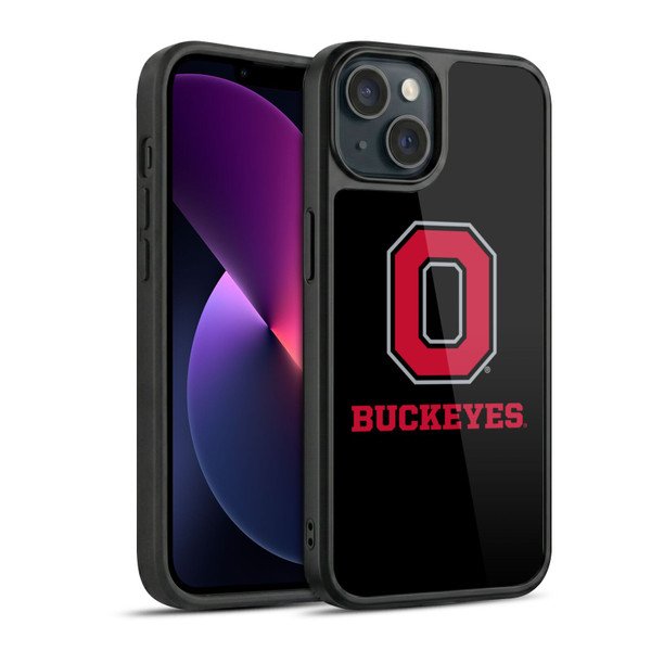 Ohio State University Logo Black Gel Armour Case For Apple iPhone 13