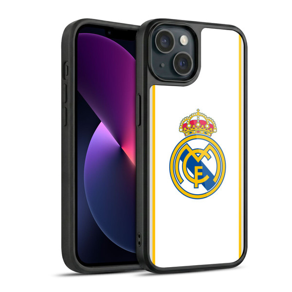 Real Madrid CF Badge White Gel Armour Case For Apple iPhone 13