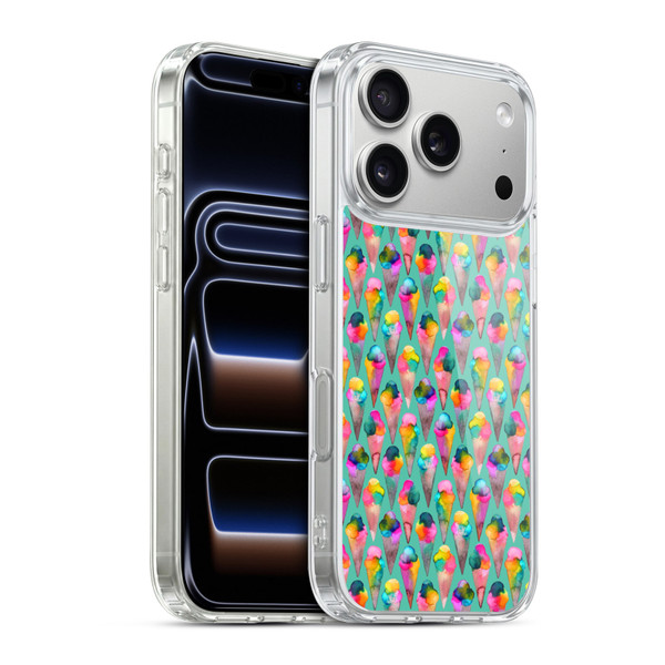 Ninola Patterns Yummy Ice Cream Soft Gel Case for Apple iPhone 17 Pro