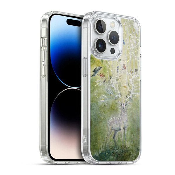 Stephanie Law Stag Sonata Cycle Deer 2 Soft Gel Case for Apple iPhone 14 Pro & MagSafe
