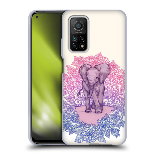 Micklyn Le Feuvre Animals Cute Baby Elephant Soft Gel Case for Xiaomi Mi 10T 5G