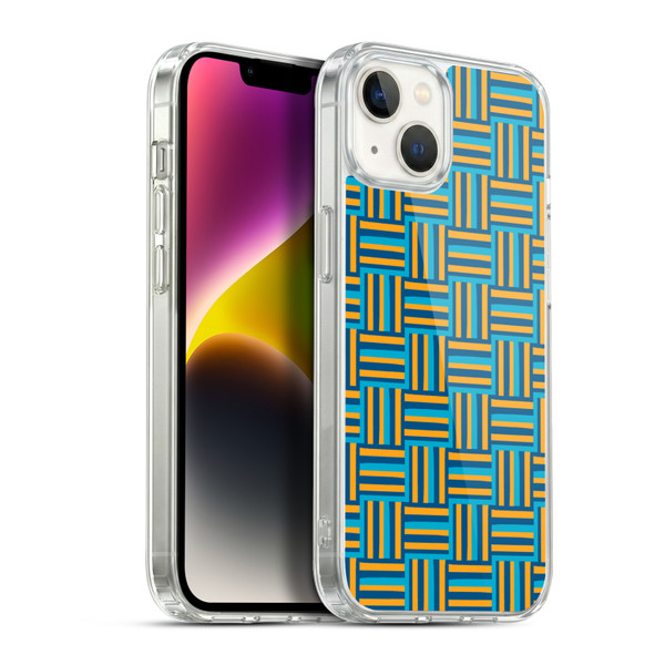 Ninola Patterns 4 Patchwork Soft Gel Case for Apple iPhone 14 Plus & MagSafe