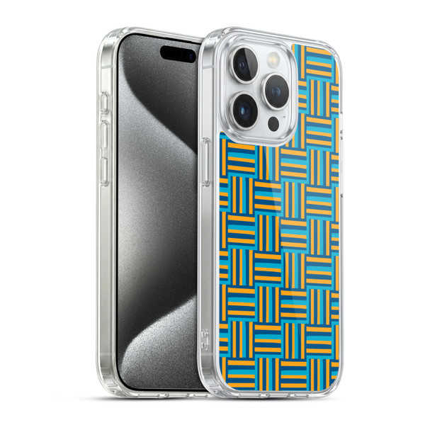 Ninola Patterns 4 Patchwork Soft Gel Case for Apple iPhone 15 Pro & MagSafe