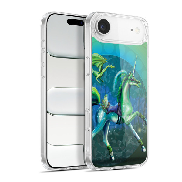Rose Khan Unicorns Green Summer Soft Gel Case for Apple iPhone 17 Air